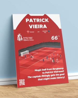 Patrick Vieira Goal vs Leicester City (03/04)