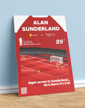 Alan Sunderland Goal vs Manchester United (78/79)