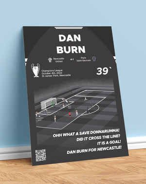 Dan Burn Goal VS PSG (23/24)